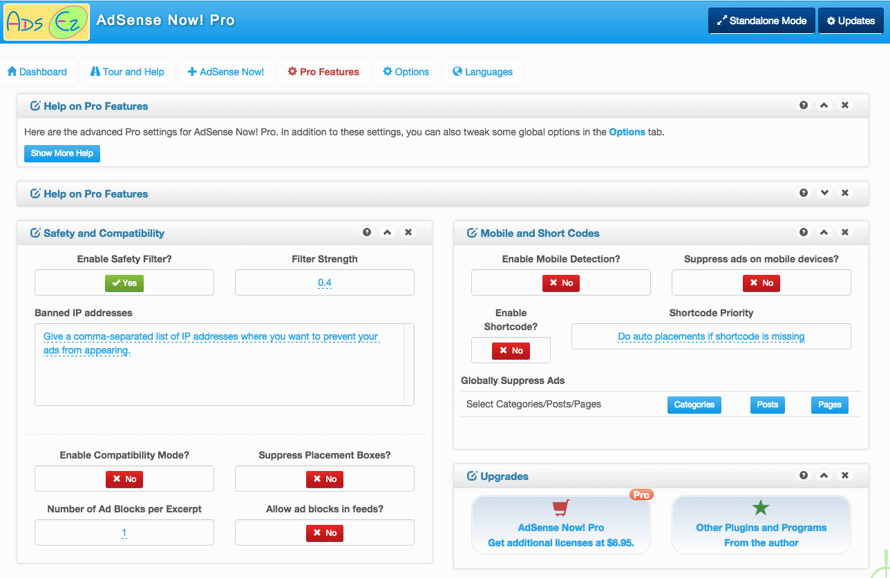 Screenshot [adsense-now] 4