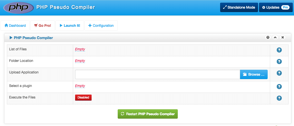 Screenshot [php-pseudo-compiler] 2